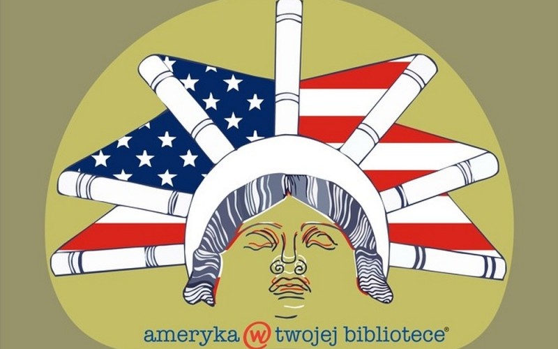 Logo projektu „Ameryka w twojej bibliotece”