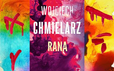 Grafika ilustrująca książkę „Rana” - Wojciech Chmielarz