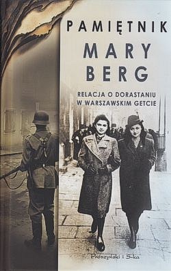Skan okładki: Pamiętnik Mary Berg : relacja o dorastaniu w warszawskim getcie