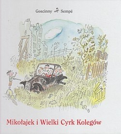 Skan okładki: Mikołajek i Wielki Cyrk Kolegów