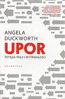 Skan okładki: Upór : potęga pasji i wytrwałości