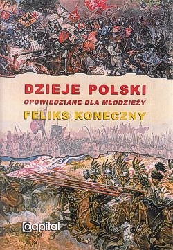 Skan okładki: Dzieje Polski opowiedziane dla młodzieży