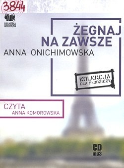 Skan okładki: Żegnaj na zawsze