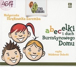 Skan okładki: Abecelki i duch Bursztynowego Domu