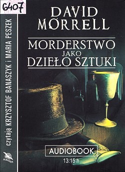 Skan okładki: Morderstwo jako dzieło sztuki