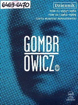 Skan okładki: Dziennik. Tom I : 1957-1961, tom II : 1962-1969