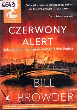 Skan okładki: Czerwony alert : jak zostałem wrogiem numer jeden Putina