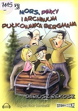 Skan okładki: Mors, Pinky i archiwum Pułkownika Bergmana