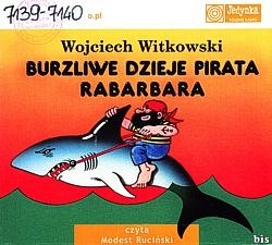 Skan okładki: Burzliwe dzieje pirata Rabarbara