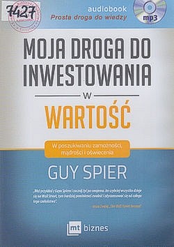 Skan okładki: Moja droga do inwestowania w wartość