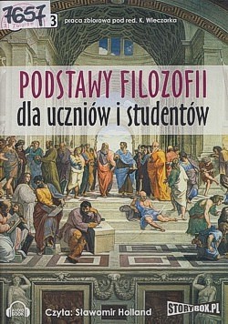 Skan okładki: Podstawy filozofii dla uczniów i studentów