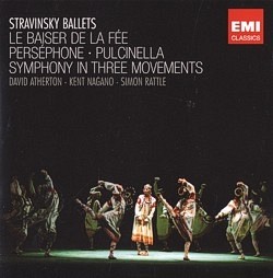 Skan okładki: Stravinsky Ballets : La Baiser De La Fée, Perséphone, Pulcinella, Symphony In Three Movements