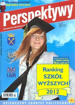 Skan okładki: Perspektywy - Nr 5, maj 2012