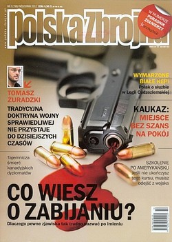 Skan okładki: Polska Zbrojna - Nr 7, październik 2012