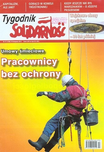 Tygodnik Solidarność - Nr 47, 16 listopada 2012