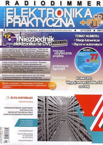 Elektronika Praktyczna - Nr 1, styczeń 2013