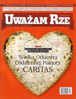 Skan okładki: Uważam Rze - Nr 3, 14-20 stycznia 2013