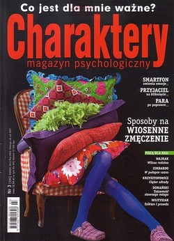 Skan okładki: Charaktery : magazyn psychologiczny - nr 3, marzec 2013