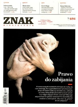 Skan okładki: Znak - Nr 694, marzec 2013