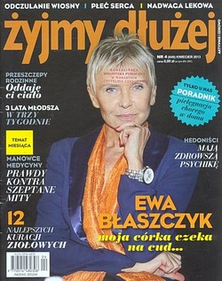 Skan okładki: Żyjmy Dłużej - Nr 4, kwiecień 2013
