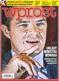 Skan okładki: Wprost - Nr 17-18, 22 kwietnia - 5 maja 2013