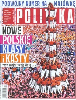 Skan okładki: Polityka - Nr 17/18, 24 kwietnia - 7 maja 2013