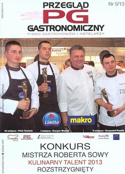 Skan okładki: PG Przegląd Gastronomiczny - Nr 5, 2013