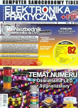 Skan okładki: Elektronika Praktyczna - Nr 5, maj 2013