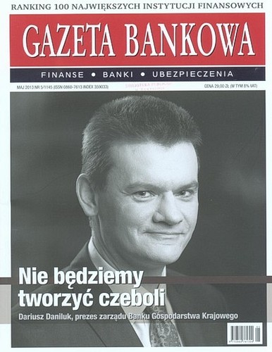 Gazeta Bankowa - Nr 5, maj 2013