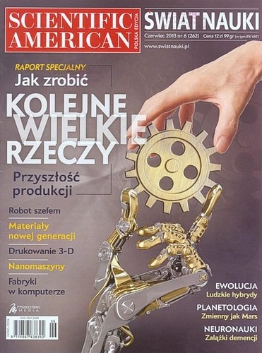 Scientific American : polska edycja - Nr 6, czerwiec 2013