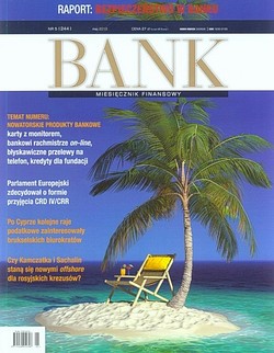 Skan okładki: Bank - Nr 5, maj 2013