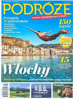 Skan okładki: Podróże - Nr 7, lipiec 2013