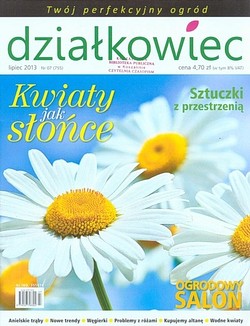 Skan okładki: Działkowiec - Nr 7, lipiec 2013