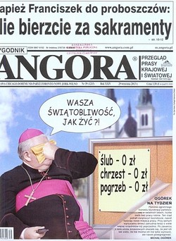 Skan okładki: Angora - Nr 39, 29 września 2013