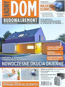 Skan okładki: Ładny Dom - Nr 10, październik 2013