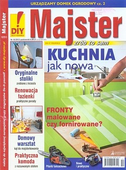 Skan okładki: Majster - Nr 10, październik 2013