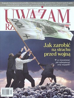 Skan okładki: Uważam Rze - Nr 4, kwiecień 2014