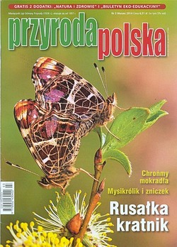 Skan okładki: Przyroda Polska - Nr 3, marzec 2014
