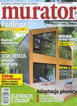 Skan okładki: Murator - Nr 5, maj 2014