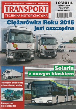 Skan okładki: Transport - Nr 10, październik 2014