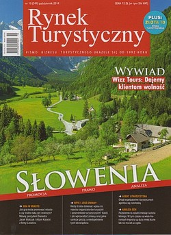 Skan okładki: Rynek Turystyczny - Nr 10, październik 2014