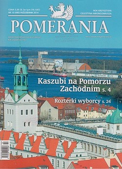 Skan okładki: Pomerania - Nr 10, październik 2014
