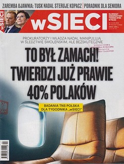 Skan okładki: wSieci - Nr 4/2015