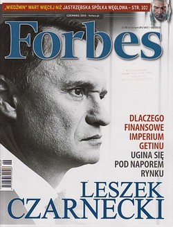 Skan okładki: Forbes - Nr 06, czerwiec 2015