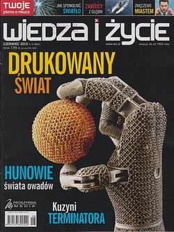 Skan okładki: Wiedza i Życie - Nr 6, czerwiec 2015