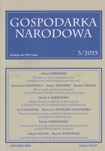 Gospodarka Narodowa - Nr 3/2015