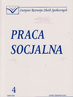 Skan okładki: Praca Socjalna - Nr 4, lipiec-sierpień 2015