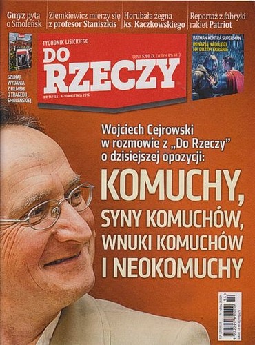 Do Rzeczy - Nr 14, 4-10 kwietnia 2016