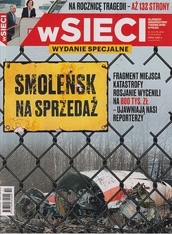 Skan okładki: wSieci - Nr 14, 4-10 kwietnia 2016