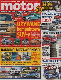 Skan okładki: Motor - Nr 43, 24.10.2016